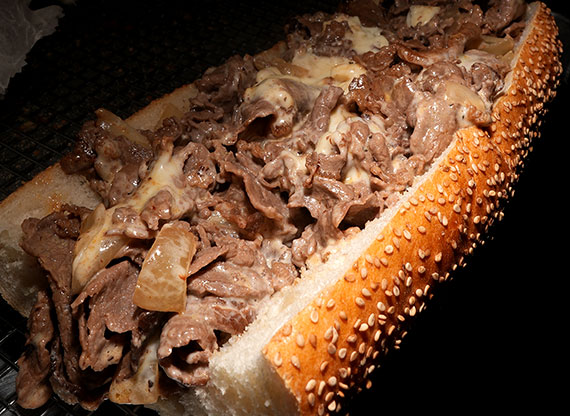 Homemade Cheesesteaks
