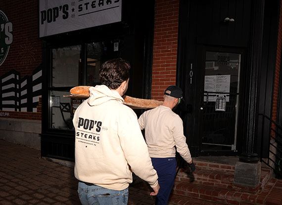 Cheesesteak Hot Off The Grill