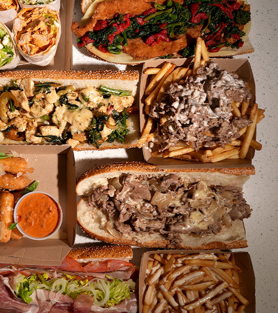 Pop's Steaks Menu Items